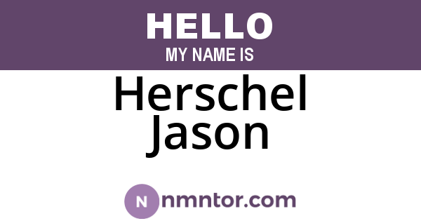 Herschel Jason