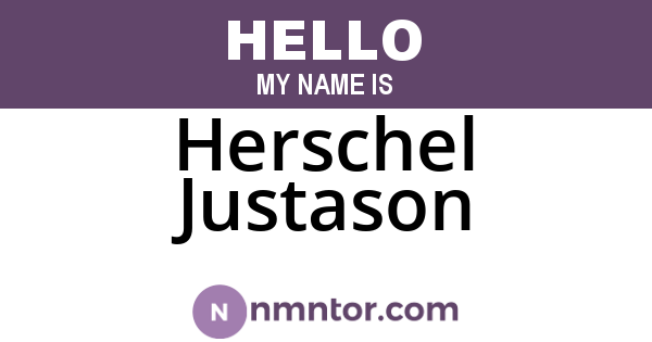 Herschel Justason