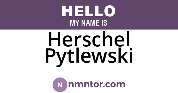 Herschel Pytlewski