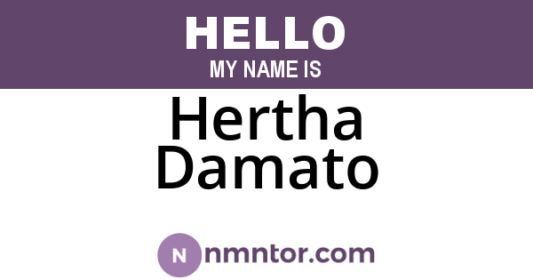 Hertha Damato