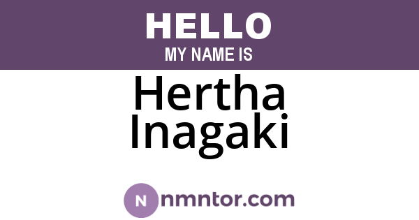 Hertha Inagaki