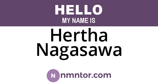 Hertha Nagasawa