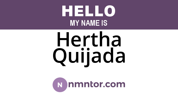 Hertha Quijada