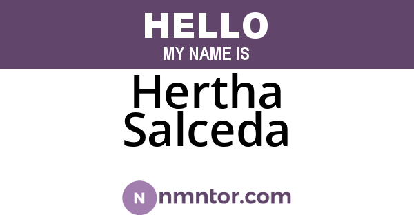 Hertha Salceda
