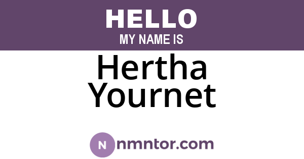 Hertha Yournet