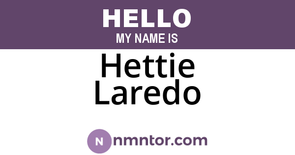 Hettie Laredo