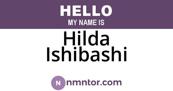 Hilda Ishibashi