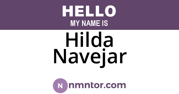 Hilda Navejar