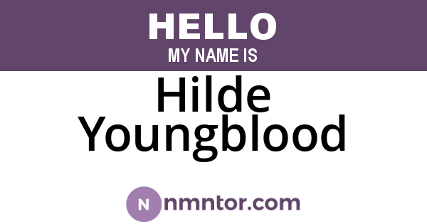 Hilde Youngblood