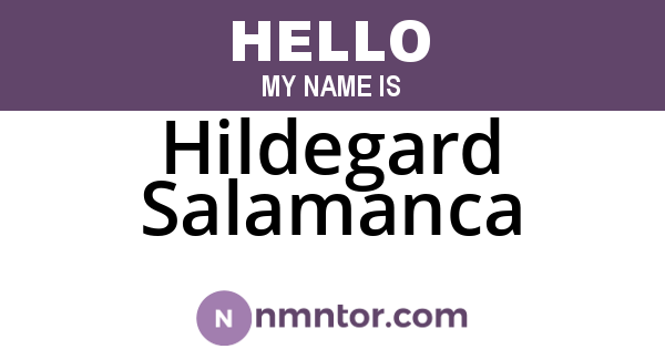 Hildegard Salamanca