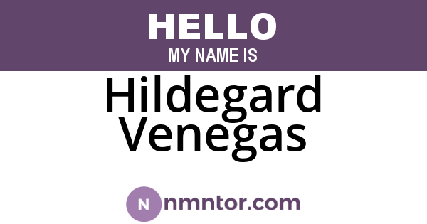 Hildegard Venegas