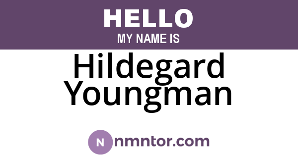 Hildegard Youngman