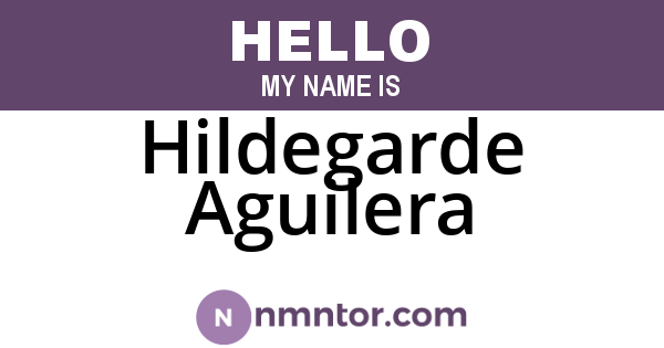 Hildegarde Aguilera