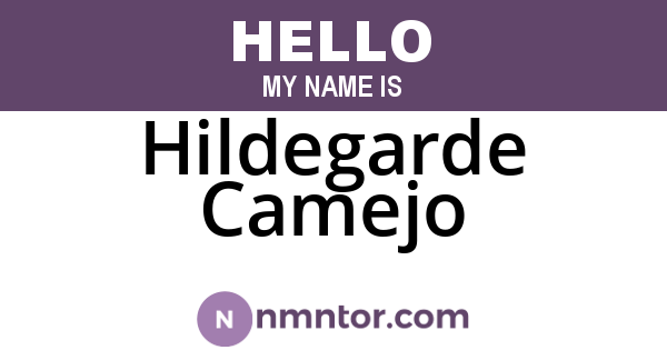 Hildegarde Camejo