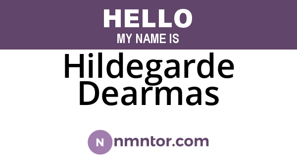 Hildegarde Dearmas