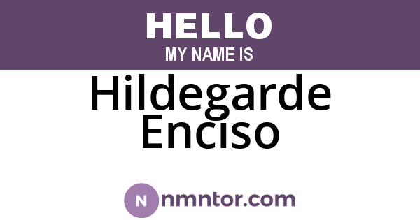 Hildegarde Enciso