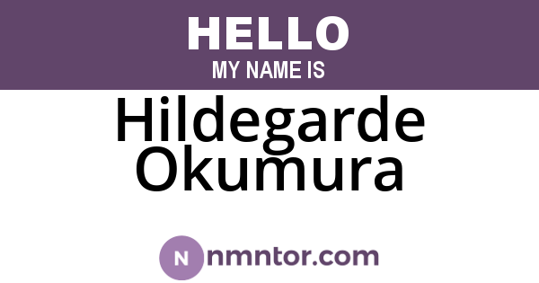 Hildegarde Okumura