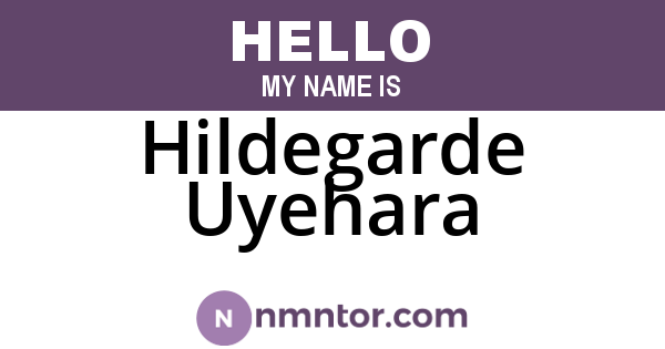 Hildegarde Uyehara