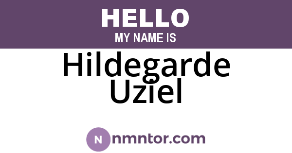 Hildegarde Uziel