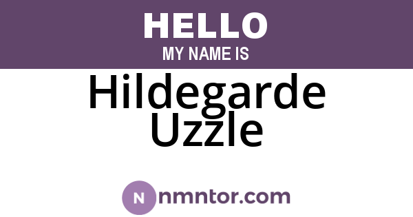 Hildegarde Uzzle