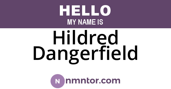 Hildred Dangerfield