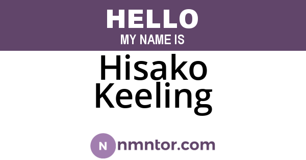 Hisako Keeling