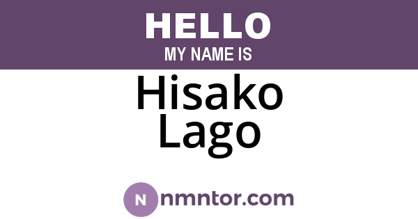 Hisako Lago