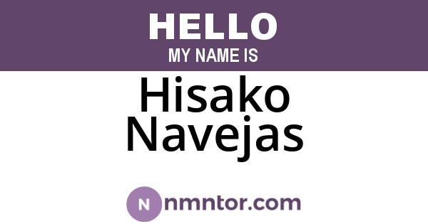 Hisako Navejas