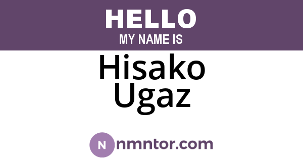 Hisako Ugaz