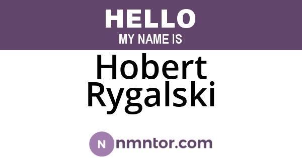 Hobert Rygalski