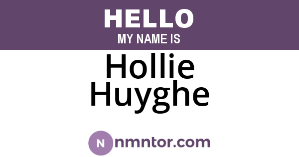 Hollie Huyghe