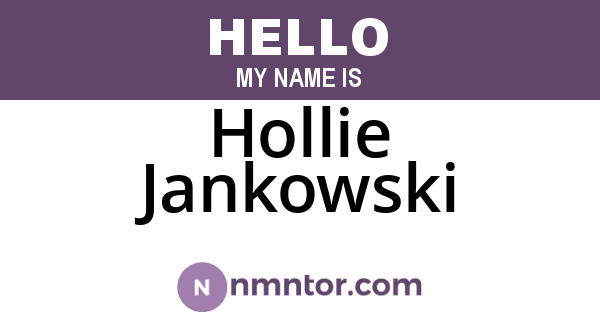 Hollie Jankowski