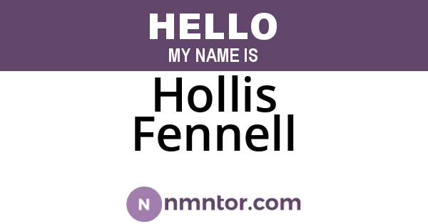 Hollis Fennell
