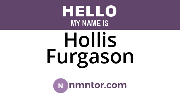 Hollis Furgason