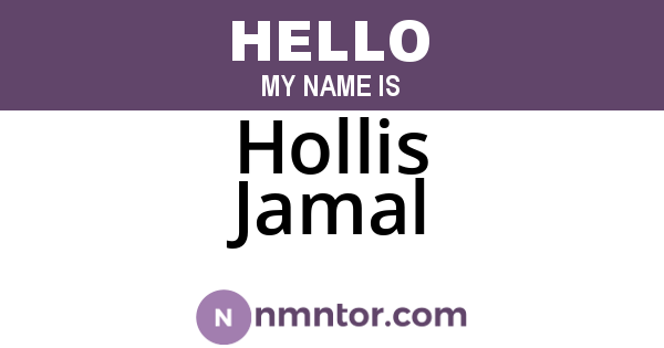 Hollis Jamal