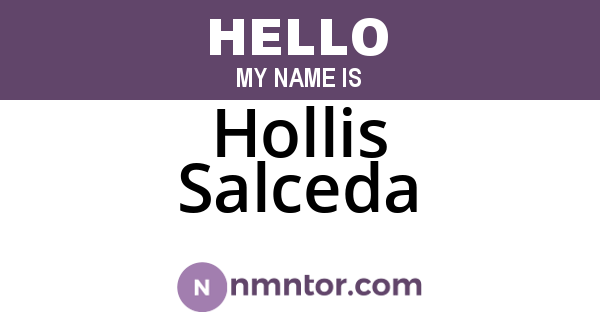 Hollis Salceda