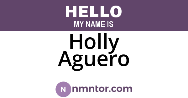 Holly Aguero