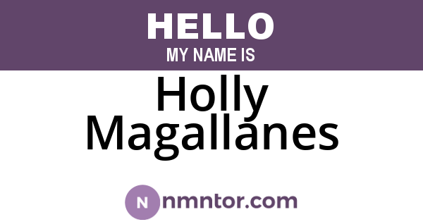 Holly Magallanes