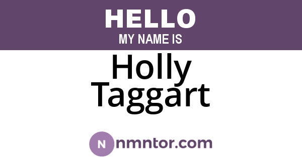 Holly Taggart