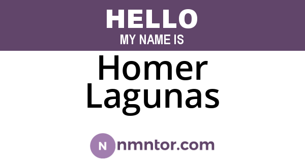 Homer Lagunas