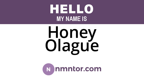 Honey Olague