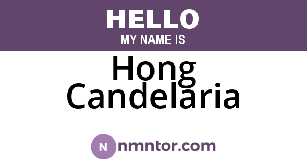 Hong Candelaria