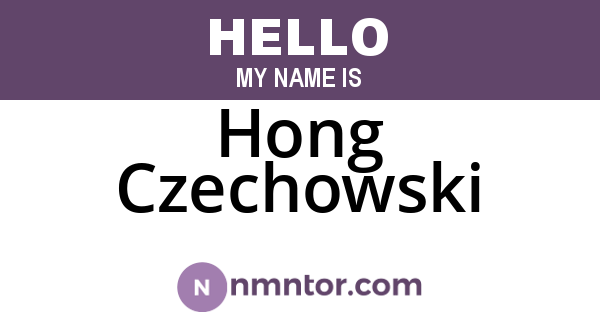 Hong Czechowski