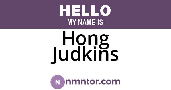Hong Judkins
