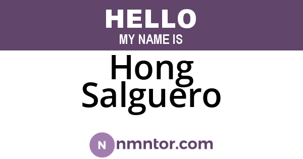 Hong Salguero