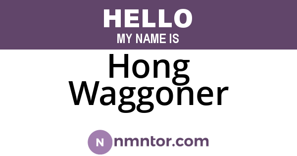 Hong Waggoner