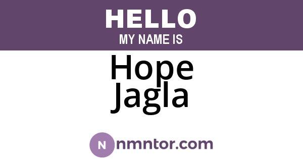 Hope Jagla