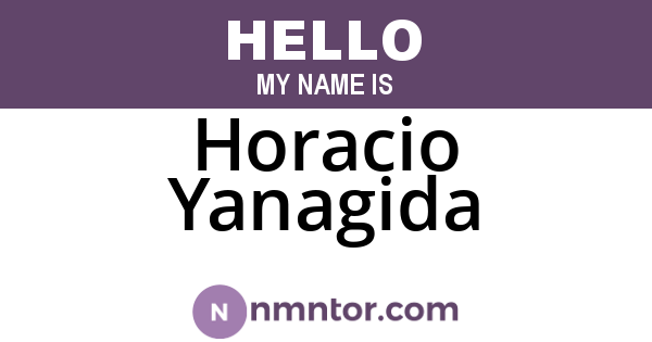 Horacio Yanagida