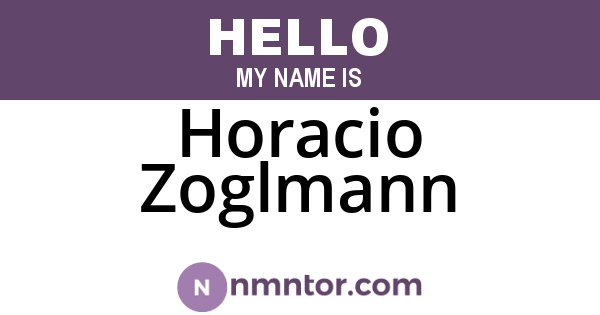 Horacio Zoglmann