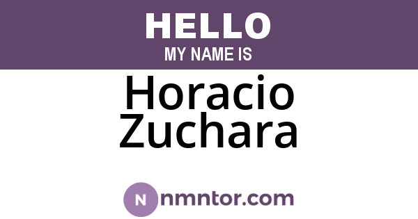 Horacio Zuchara